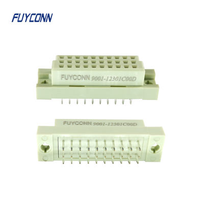 PCB Vertical Euro Connector 10 pin 20 Pin 30 pin Female Din 41612 Connector