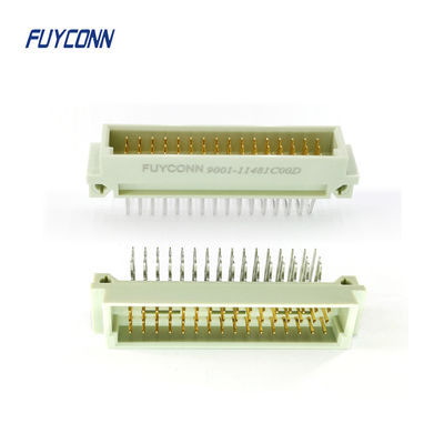 3 Rows DIN41612 Connector 90 Degree PCB 3*16P 48Pin Male Eurocard Connector