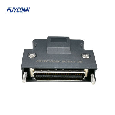 50 Pin Servo Connector Male Mini Solder Type Servo SCSI Cable Connector W/ Cover