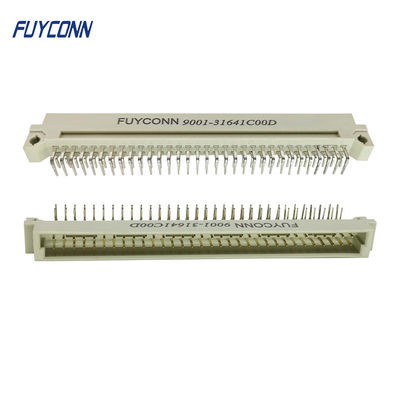 64Pin DIN 41612 Connector 2 Rows Right Angle PCB male Plug Euro Connector