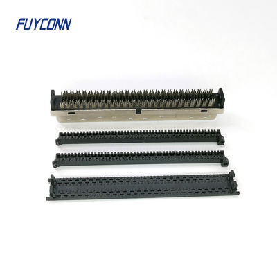 Wire SCSI MDR Connector Mini D Ribbon Connector 100Pin Male SCSI IDC Cable Connector