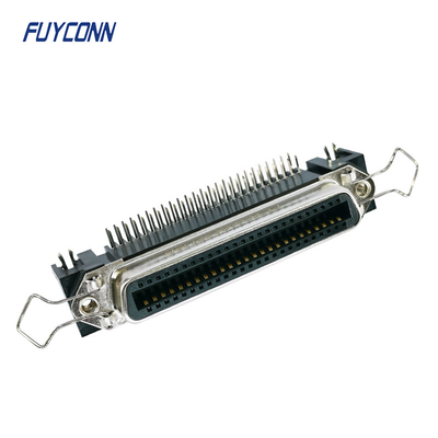 57 CN50 50 Pin Female Centronics Right Angle PCB DDK Connector