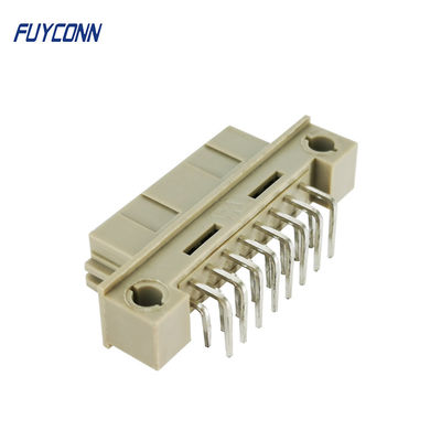 Male Plug Eurocard 16Pin 2 Rows DIN 41612 Connector 90 Degree R/A PCB